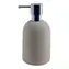 Dozownik do mydła Spirella GEMMA brązowo-szary / ceramiczny / 500 ml