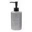 Dozownik do mydła Spirella GRAPHIC biało-czarny / żywica poliestrowa / 380 ml