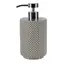 Dozownik do mydła Spirella MERO szaro-brązowy / ceramiczny / 400 ml