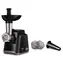 TEFAL NE105838 / maszynka do mięsa / 1400 W / 1,7 kg na min / 2 ruszty + przystawka do kiełbasy / czarna