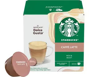 Kapsułki STARBUCKS Caffe Latte do Nescafé Dolce Gusto
