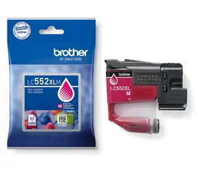 Brother LC-552XLM purpurová