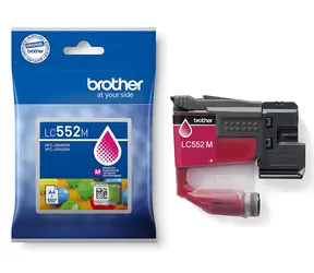 Brother LC-552M purpurová