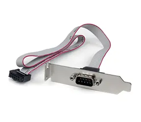 Adapter gniazda StarTech DB-9 - IDC szary