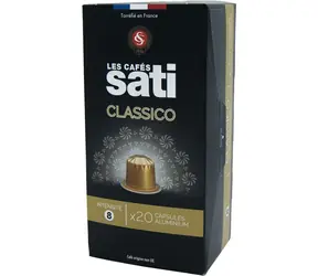 Les Cafés Sati Classico Nespresso 20 szt.