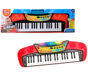 MaDe 07990 - Pianino elektroniczne 37 klawiszy, 17x53x5cm