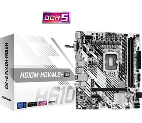 ASRock H610M-HDV/M.2+ D5 Biały