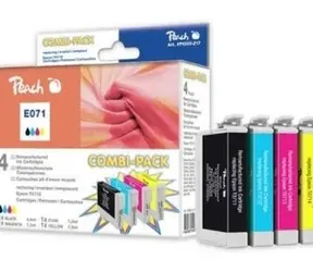 Peach Remanufactured T0715 MultiPack Plus alternativní cartridge