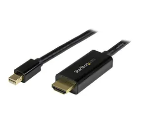 Adapter pasywny StarTech Mini DisplayPort M na HDMI M czarny 5m