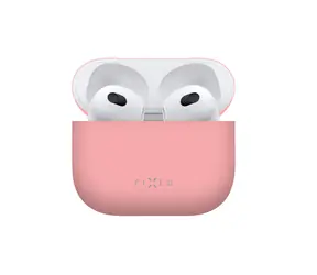 FIXED Silky Ultracienkie silikonowe etui do Apple Airpods 3 w kolorze różowym