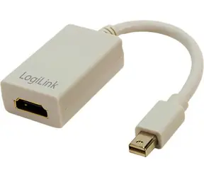 Adapter LogiLink CV0036A Mini DisplayPort (M) - HDMI (F).
