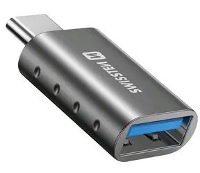 Redukcja adaptera Swissten OTG USB-C - USB-A (M/F)