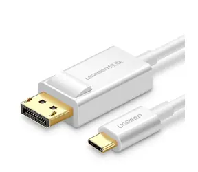 Ugreen MM139 Kabel USB-C (M) - DisplayPort (M) 1,5m biały