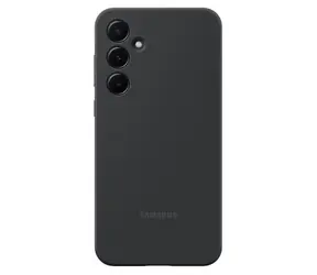 Silikonowe etui na tył Samsung do Samsung Galaxy A55 w kolorze czarnym