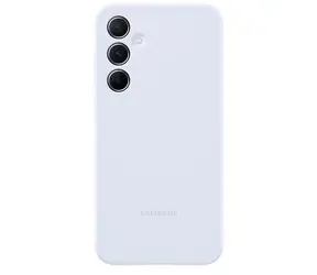 Samsung Silikonowe etui na tył telefonu Samsung Galaxy A55 w kolorze jasnoniebieskim