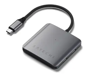 Hub USB-C Satechi szary