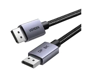 Kabel Ugreen DP120 DisplayPort 1.4 2m czarny