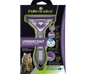 Furminator dla kotów długowłosych - M/L