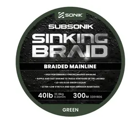 Sonik Cord Poddźwiękowy oplot tonący 300m 0,20mm 40lb
