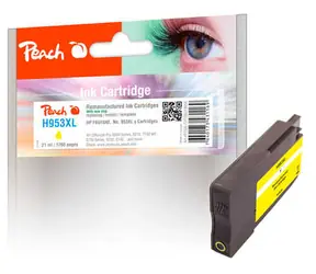 Peach remanufactured alternativní cartridge HP 953XL (F6U18AE) žlutá