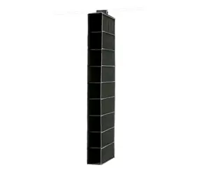 Compactor URBAN 15 x 30 x 128 cm - 9 półek - czarny
