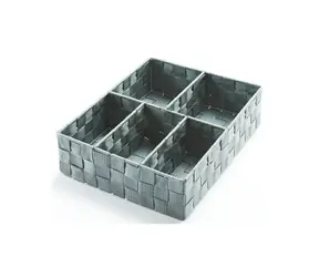 Compactor TEX Organizer na ubrania i akcesoria - 5 części szary