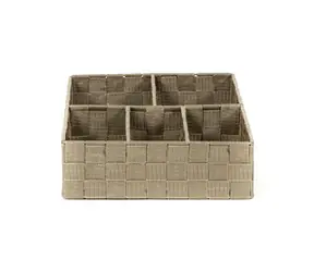 Compactor TEX Organizer na ubrania i akcesoria - 5 części Taupe (szaro-beżowy)