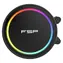 FSP AE24-B czarny / chłodzenie wodne procesora AIO / 240 mm / 2 × 120 mm ARGB / 2300 obr./min / Intel + AMD
