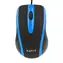 Havit HV-MS753 czarny, niebieski / Mysz optyczna / 1000 DPI / 3 przyciski / USB / 1,35 m