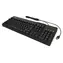 Keysonic KSK-8040U-CR czarny / Klawiatura / pełnowymiarowa / USB / czytnik kart SMART ISO 7816