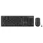 A4Tech FG1200 FStyler czarny / Zestaw klawiatura + mysz bezprzewodowa / 2,4 GHz / USB