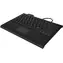 Keysonic KSK-3210ELU czarny / Mini klawiatura / Touchpad / Podświetlenie / USB / DE