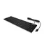 Klawiatura Keysonic KSK-8030 IN(US) czarna / Klawiatura przemysłowa / 105 klawiszy / IP68 / USB