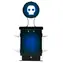 Numskull Gaming Locker czarno-niebiesko-biały / Stojak na gry do PS5