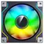 darkFlash DM20 czarny / Wentylator / 120 mm / ARGB / PWM / 800-1600 obr./min / 32,5 dB