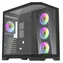 darkFlash FT418 PRO czarny / ATX / 7x wentylator ARGB / 3x szkło hartowane / 1x USB 3.0 i 1x USB 2.0 / bez zasilacza