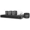 Kit Ezviz X5K PoE / Zestaw kamer / 8 Mpix / 8-kanałowy NVR / 4X kamery IP H3K / PoE / 2TB HDD