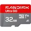 SanDisk Ultra GO microSDHC 32 GB / karta pamięci microSD / klasa 10 / UHS-I U1 / A1 / 120 MB/s