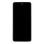 Do Samsung Galaxy A52 i A52 5G i A52s 5G czarny / Wyświetlacz zamienny / OLED / Z ekranem dotykowym i przednią obudową