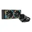 DEEPCOOL LM240 czarny / Zestaw chłodzenia wodnego / 2x 120 mm / ARGB / Wyświetlacz IPS 2,4"