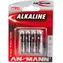 Ansmann Red / bateria alkaliczna AAA / 1,5 V / 4 szt. / blister