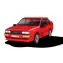 Cobi 24664 Audi Quattro 1980 czerwony / Zestaw konstrukcyjny / 79 części / 1:35 / od 7 lat