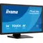 24" iiyama ProLite T2452MSC-B2 czarny / Monitor dotykowy / IPS / 1920x1080 / 120 Hz / 5 ms / HDMI / DP / głośniki / VESA