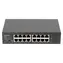 Lanberg RSGE-16 / Switch / 16- Port / 1000 Mbps / Rack 10"/19"