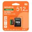Karta ADATA Speed PLUS / Micro SDXC / 512 GB / UHS-I U3 / Klasa 10 / odczyt: 180 MB/s / zapis: 160 MB/s