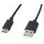 Lanberg CA-USBO-10CC-0018-BK czarny / Kabel USB-A do USB-C / USB 2.0 / 1,8 m