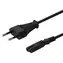 Savio CL-97 czarny / Kabel zasilający / 2pin / 1,2 m