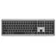 C-tech Quallis KB-118 / Klawiatura / bezprzewodowa / Bluetooth + 2,4 GHz / 111 klawiszy