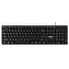 Acer AKW100 czarny / Klawiatura przewodowa / USB-A / Układ CZ&SK