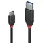 Lindy USB-A - USB-C 1m czarny / kabel USB / USB 3.2 Gen 2 / 10 Gbit/s